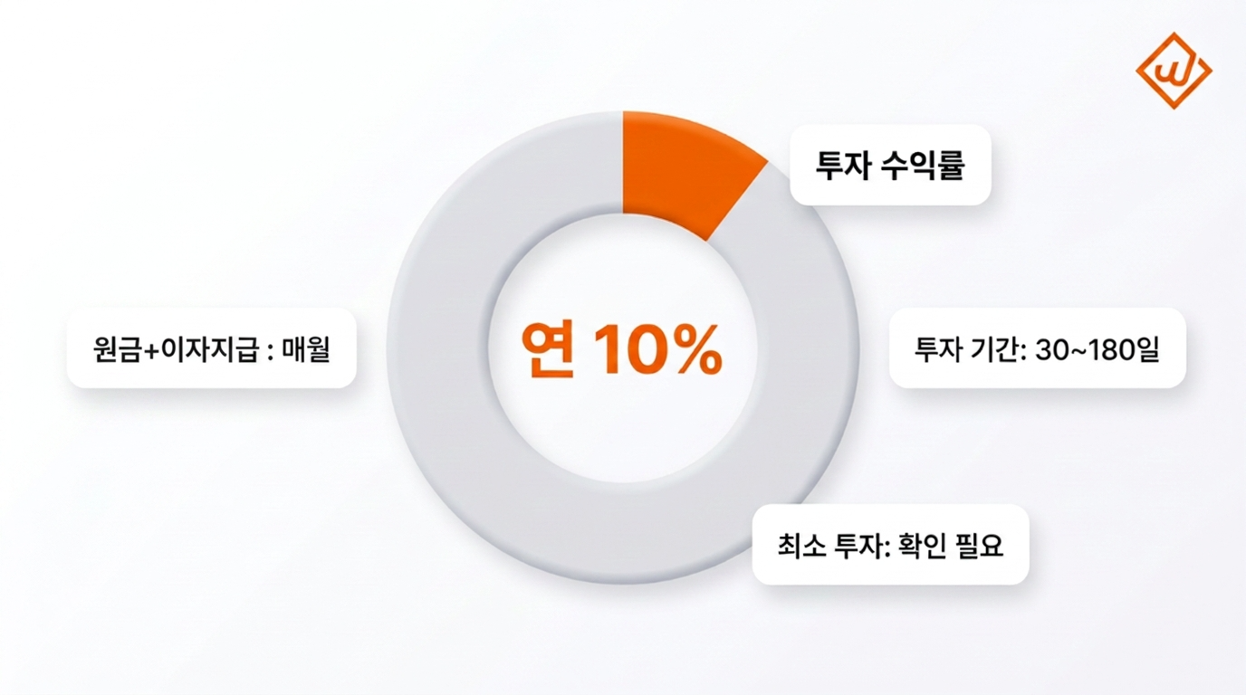 윙크스톤 투자 수익률 10% 구조 이자지급 투자기간 분석 - 윙크스톤파트너스