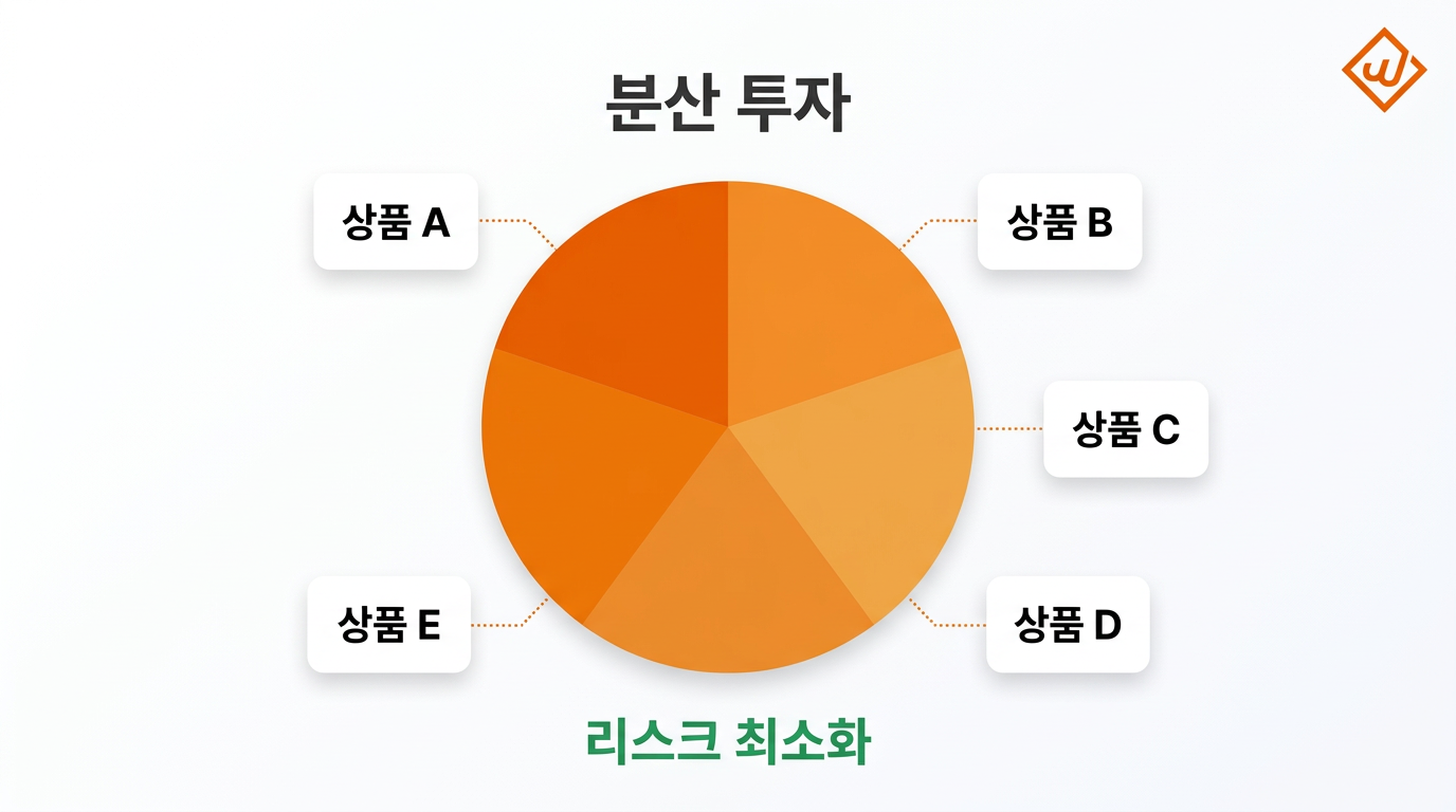 P2P투자 분산투자 리스크 관리 윙크스톤 5개 상품 분산 - 윙크스톤파트너스
