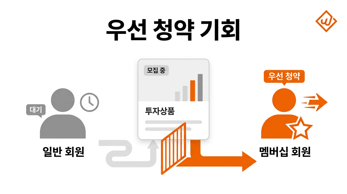 윙크스톤 멤버십 우선청약 일반회원 vs 멤버십회원 비교 - 윙크스톤파트너스