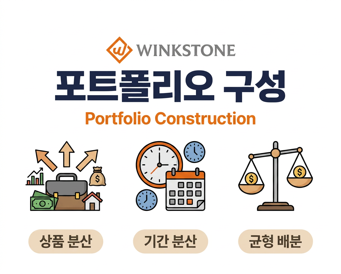 P2P 투자 리스크 줄이는 포트폴리오 구성 10개분산 만기3종 우리동네 크라우드펀딩 비중 윙크스톤파트너스